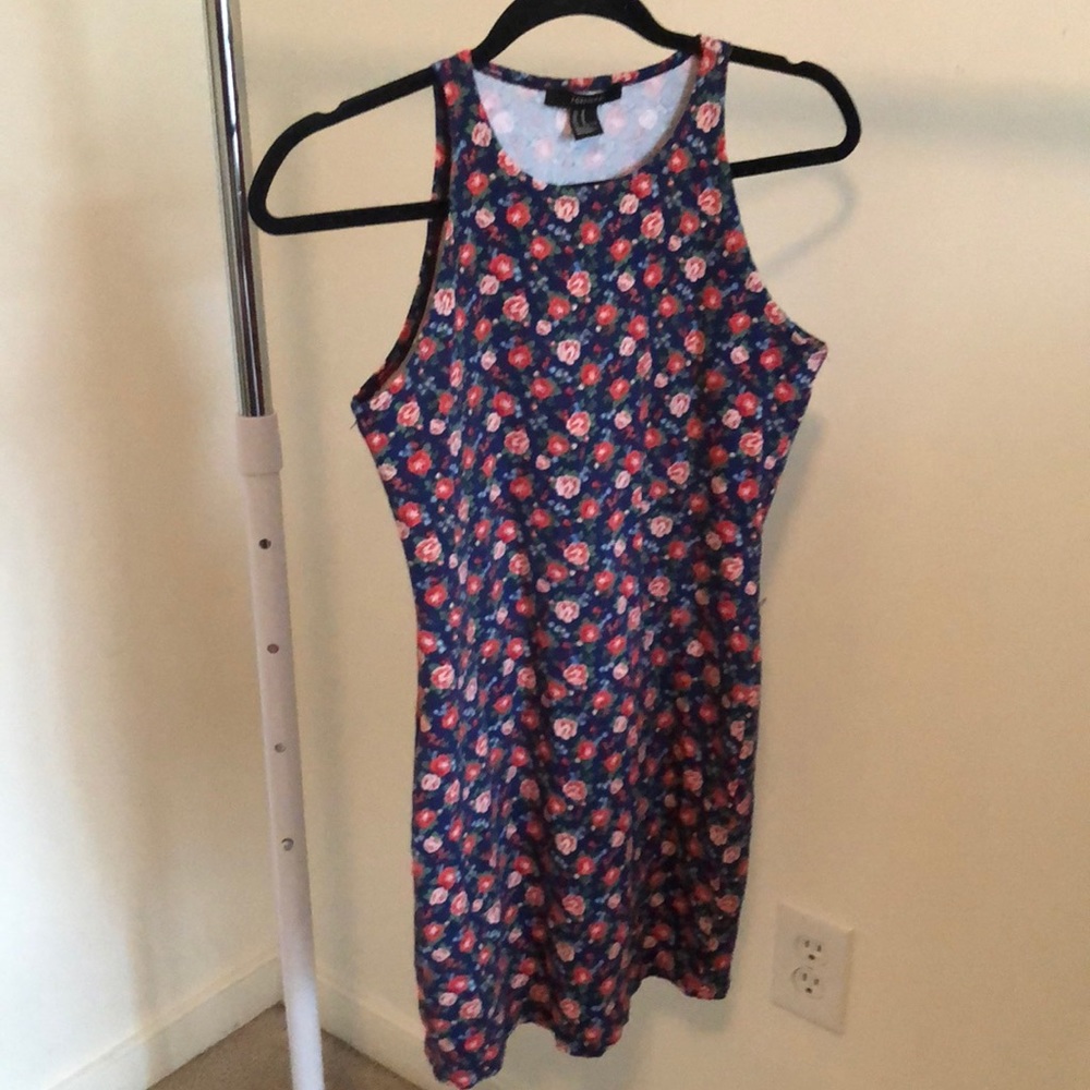 Flowery Mini Dress